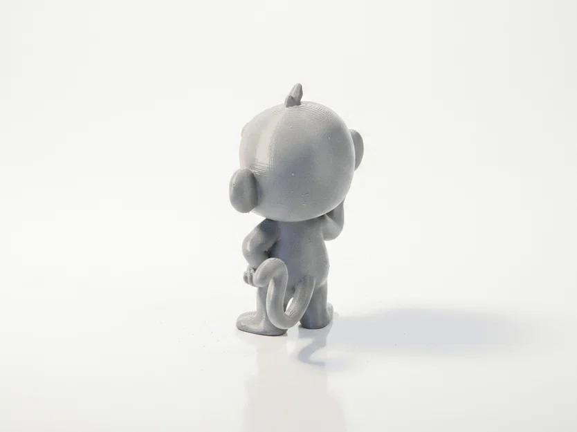 Mô hình Khỉ Con Hạnh Phúc Dễ Thương In 3D - Image 4