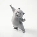 Mô hình gấu trúc hạnh phúc đáng yêu - File in 3D sưu tầm - Thumbnail 1