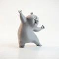 Mô hình gấu trúc hạnh phúc đáng yêu - File in 3D sưu tầm - Thumbnail 2