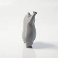 Mô hình gấu trúc hạnh phúc đáng yêu - File in 3D sưu tầm - Thumbnail 3