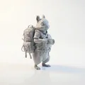 Mô hình thỏ phiêu lưu Safari - File in 3D (Hare On A Safari) - Thumbnail 2