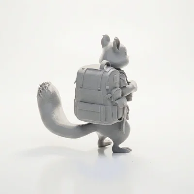 Mô hình thỏ phiêu lưu Safari - File in 3D (Hare On A Safari)