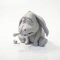 Mô hình chú lừa 3D - Tượng trang trí sưu tầm độc đáo - Thumbnail 1