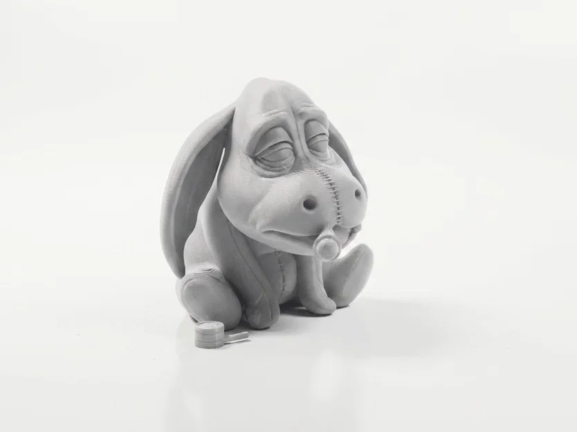 Mô hình chú lừa 3D - Tượng trang trí sưu tầm độc đáo - Image 2