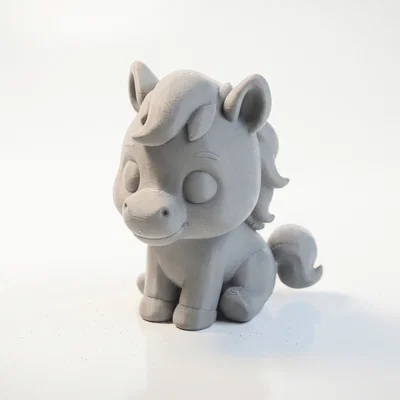 Mô hình tượng ngựa con dễ thương - File in 3D