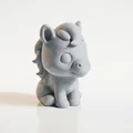 Mô hình tượng ngựa con dễ thương - File in 3D - Thumbnail 2