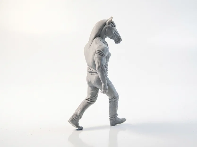 Mô hình người ngựa (Horse Man) - Nhân vật anthropomorphic in 3D - Image 3