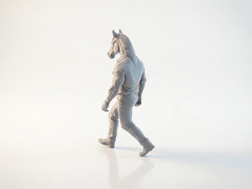 Mô hình người ngựa (Horse Man) - Nhân vật anthropomorphic in 3D - Image 4