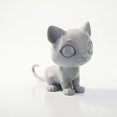 Mô hình 3D mèo con dễ thương - Tượng trang trí nhỏ xinh