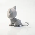 Mô hình 3D mèo con dễ thương - Tượng trang trí nhỏ xinh - Thumbnail 4