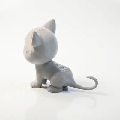 Mô hình 3D mèo con dễ thương - Tượng trang trí nhỏ xinh