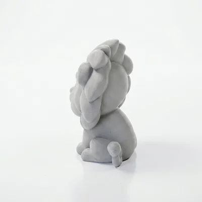 Mô hình tượng sư tử con in 3D - Lion Cub Figurine