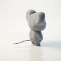 Mô hình gấu Koala 3D dễ thương để in ấn - Thumbnail 3