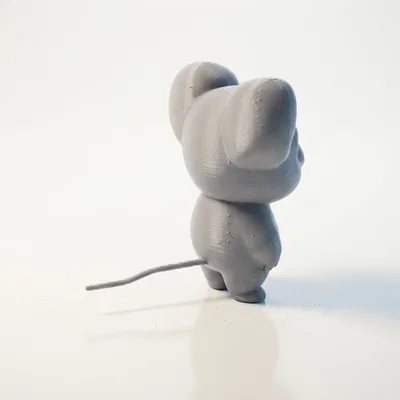 Mô hình gấu Koala 3D dễ thương để in ấn