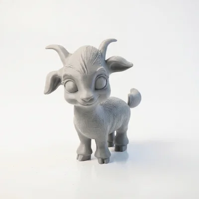 Mô hình Dê Con Đáng Yêu - File in 3D