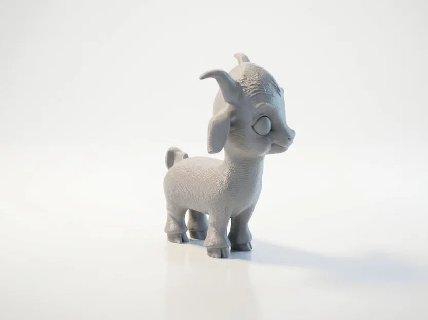 Mô hình Dê Con Đáng Yêu - File in 3D - Image 2