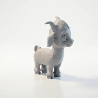 Mô hình Dê Con Đáng Yêu - File in 3D