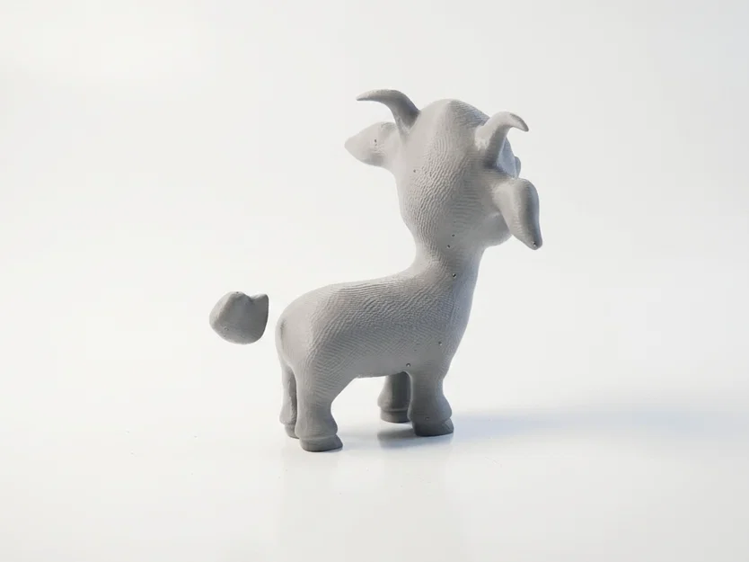 Mô hình Dê Con Đáng Yêu - File in 3D - Image 3