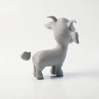 Mô hình Dê Con Đáng Yêu - File in 3D
