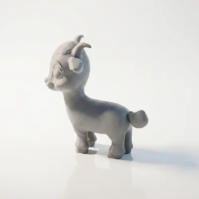 Mô hình Dê Con Đáng Yêu - File in 3D