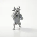 Mô hình tượng bò Kung Fu võ thuật in 3D - Thumbnail 2