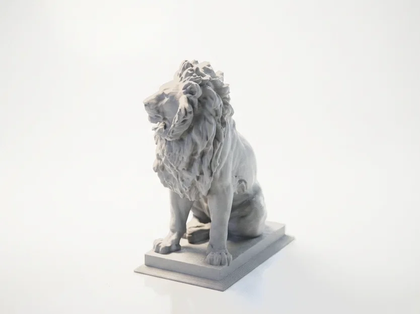 Tượng Sư Tử Vienna Đầy Oai Vệ - Mô Hình In 3D Độc Đáo - Image 1