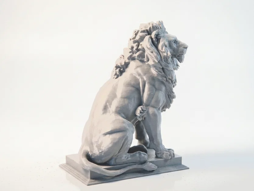 Tượng Sư Tử Vienna Đầy Oai Vệ - Mô Hình In 3D Độc Đáo - Image 3