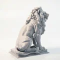 Tượng Sư Tử Vienna Đầy Oai Vệ - Mô Hình In 3D Độc Đáo - Thumbnail 3