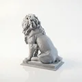 Tượng Sư Tử Vienna Đầy Oai Vệ - Mô Hình In 3D Độc Đáo - Thumbnail 4