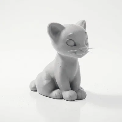 Mô hình sư tử con 3D in ấn dễ dàng