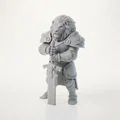 Mô hình in 3D Vua Chiến Binh Sư Tử Fantasy - Thumbnail 1