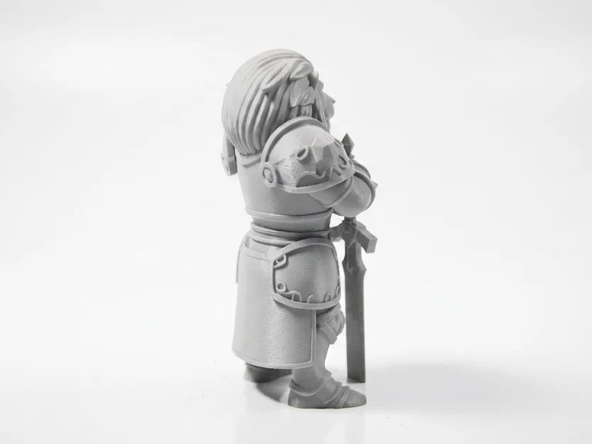 Mô hình in 3D Vua Chiến Binh Sư Tử Fantasy - Image 3