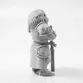 Mô hình in 3D Vua Chiến Binh Sư Tử Fantasy - Thumbnail 3
