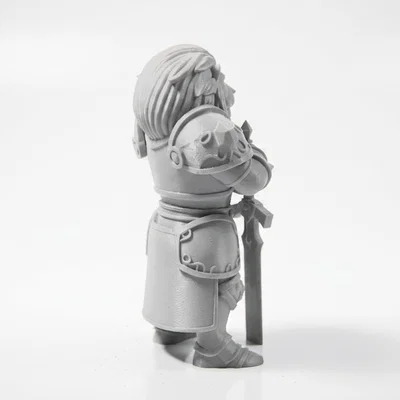 Mô hình in 3D Vua Chiến Binh Sư Tử Fantasy