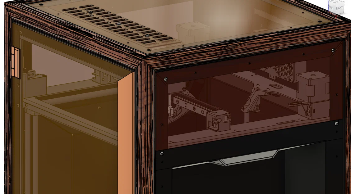 Bộ ốp gỗ (Wood skin) cho Prusa Core One+ - Image 1