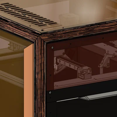 Bộ ốp gỗ (Wood skin) cho Prusa Core One+
