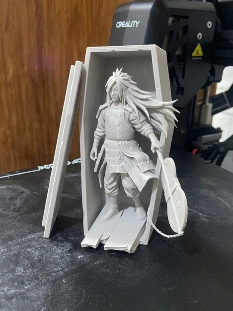 Mô hình 3D Madara Uchiha trong quan tài cực chất cho fan Naruto - Image 2