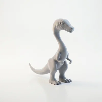 Mô hình khủng long Low Poly 3D Printable