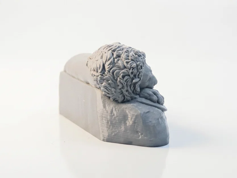 Mô hình 3D Sư tử Lucerne - Tượng điêu khắc động vật in 3D - Image 3
