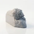 Mô hình 3D Sư tử Lucerne - Tượng điêu khắc động vật in 3D - Thumbnail 3