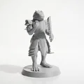 Mô hình chiến binh thằn lằn - Tượng Fantasy 3D có thể in - Thumbnail 2