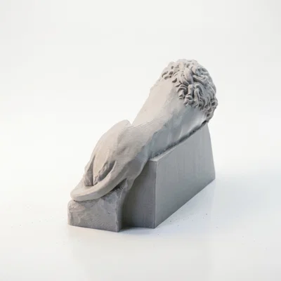 Mô hình 3D Sư tử Lucerne - Tượng điêu khắc động vật in 3D