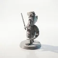 Mô hình chiến binh thằn lằn - Tượng Fantasy 3D có thể in - Thumbnail 4
