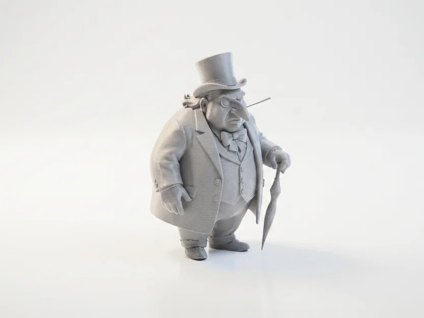 Mô hình 3D chú chim cánh cụt quý ông lịch lãm (3D Printable) - Image 2