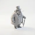Mô hình 3D chú chim cánh cụt quý ông lịch lãm (3D Printable) - Thumbnail 2