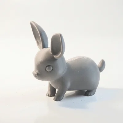 Mô hình chú thỏ 3D xinh xắn - File in STL