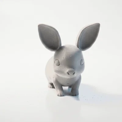 Mô hình chú thỏ 3D xinh xắn - File in STL