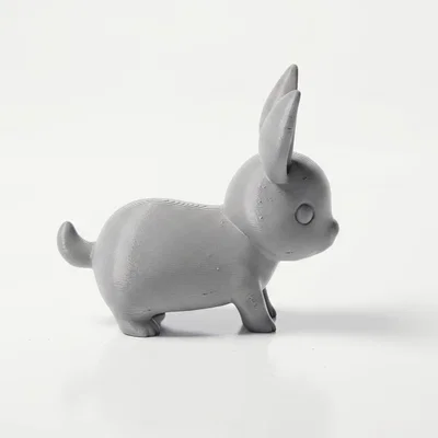 Mô hình chú thỏ 3D xinh xắn - File in STL