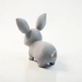 Mô hình chú thỏ 3D xinh xắn - File in STL - Thumbnail 4