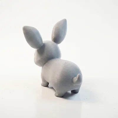 Mô hình chú thỏ 3D xinh xắn - File in STL